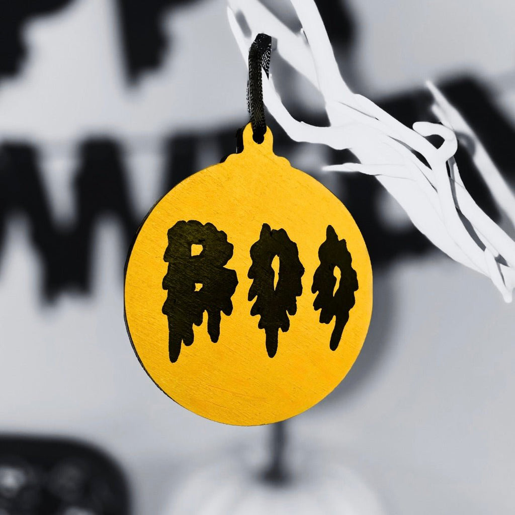 BOO Hanging Tree Decoration - KLC Creation