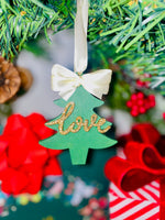 Load image into Gallery viewer, Christmas Tree Shaped Love Decoration - KLC Creation
