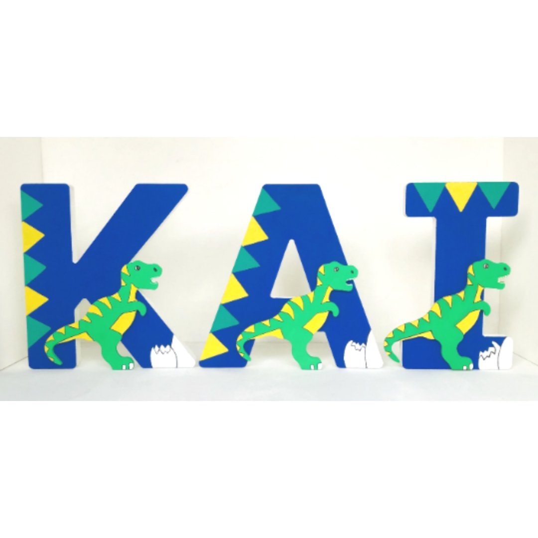 Dinosaur Large Letter Name Decor - KLC Creation