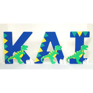 Dinosaur Large Letter Name Decor - KLC Creation