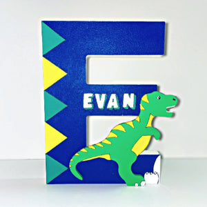 Dinosaur Large Letter Name Decor - KLC Creation