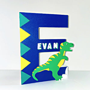 Dinosaur Large Letter Name Decor - KLC Creation