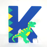 Load image into Gallery viewer, Dinosaur Large Letter Name Decor - KLC Creation
