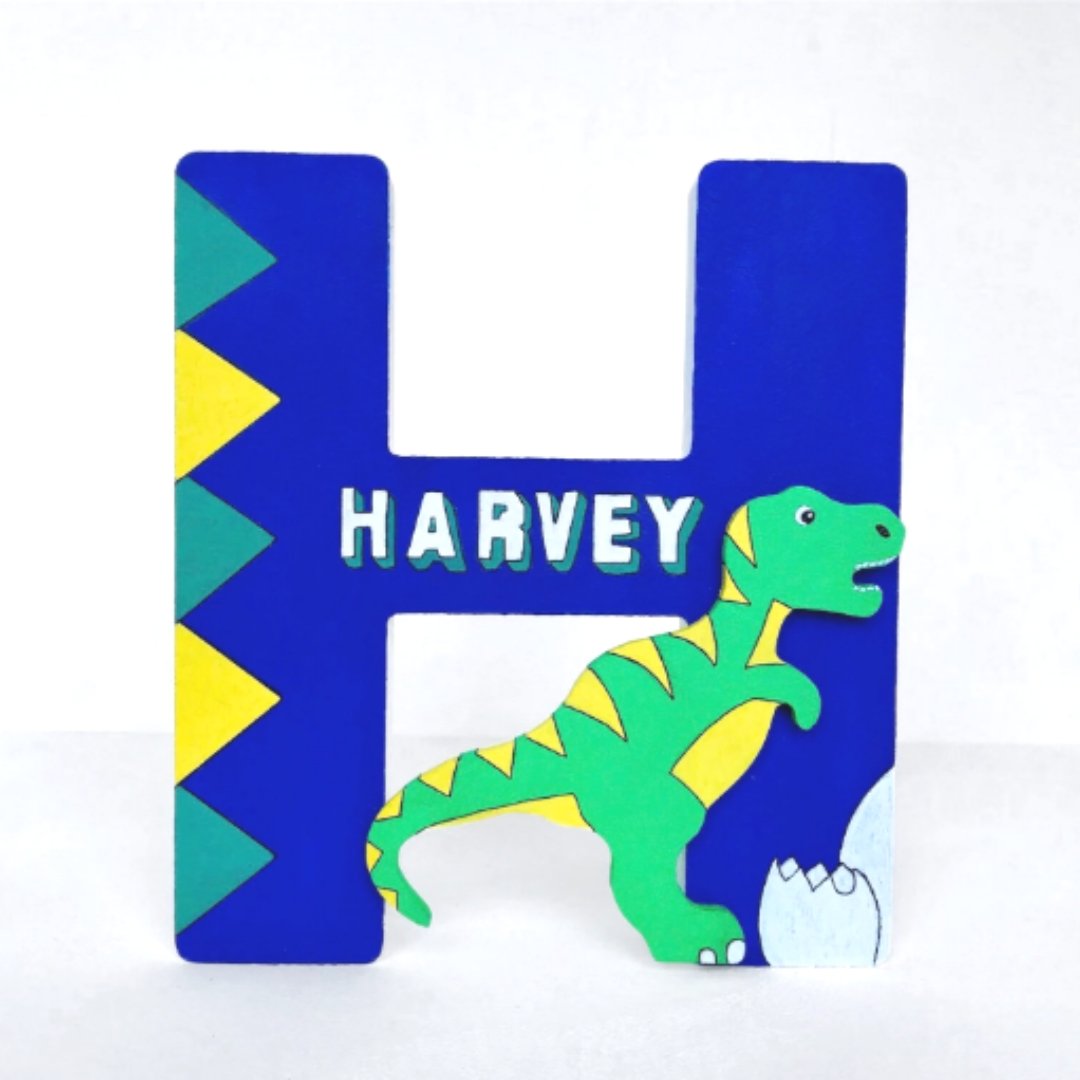 Dinosaur Large Letter Name Decor - KLC Creation