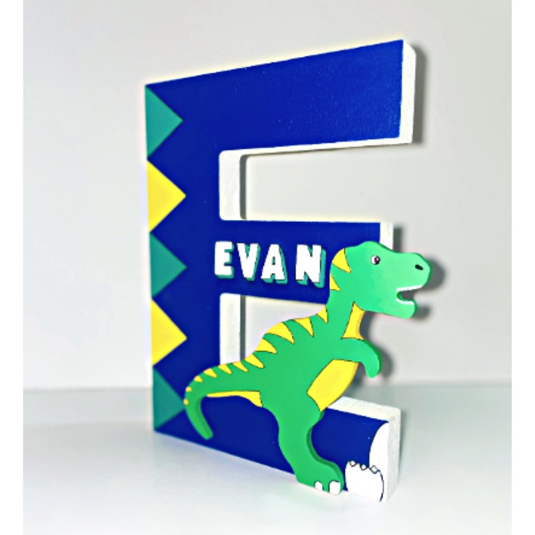 Dinosaur Large Letter Name Decor - KLC Creation