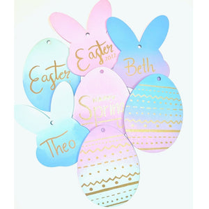 Easter Bunny Name Tree Decoration - KLC Creation