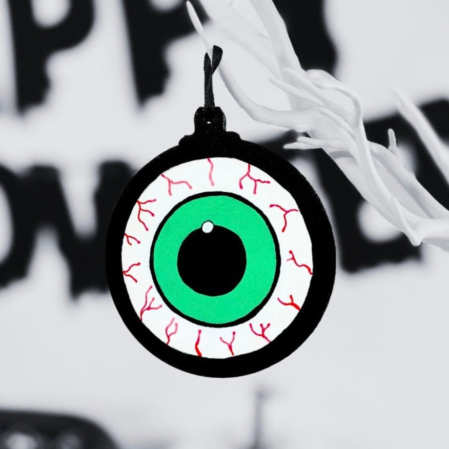 Eyeball Halloween Tree Decoration - KLC Creation