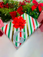 Load image into Gallery viewer, Glitter Christmas Table Place Setting - KLC Creation
