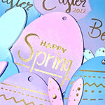 Load image into Gallery viewer, Happy Spring Easter Egg Tree Decoration - KLC Creation
