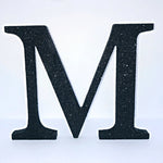 Load image into Gallery viewer, Large Silver Glitter Letter - KLC Creation
