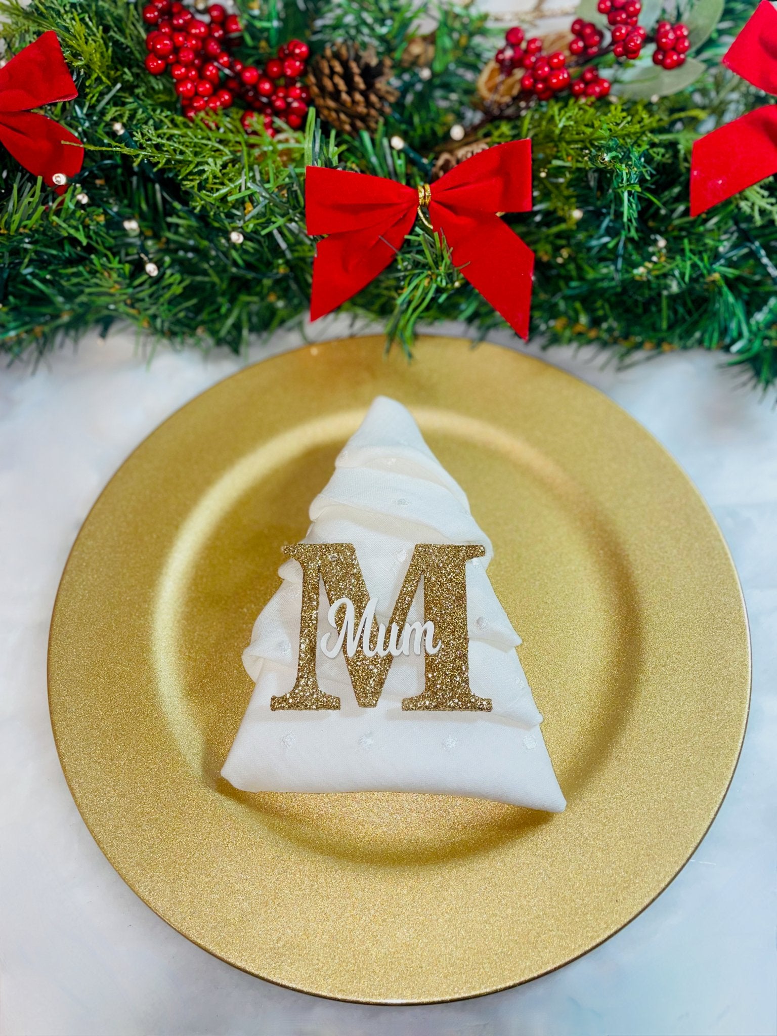 Mum Christmas Bauble Decoration - KLC Creation