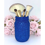 Load image into Gallery viewer, Navy Glitter Mason Jar - KLC Creation
