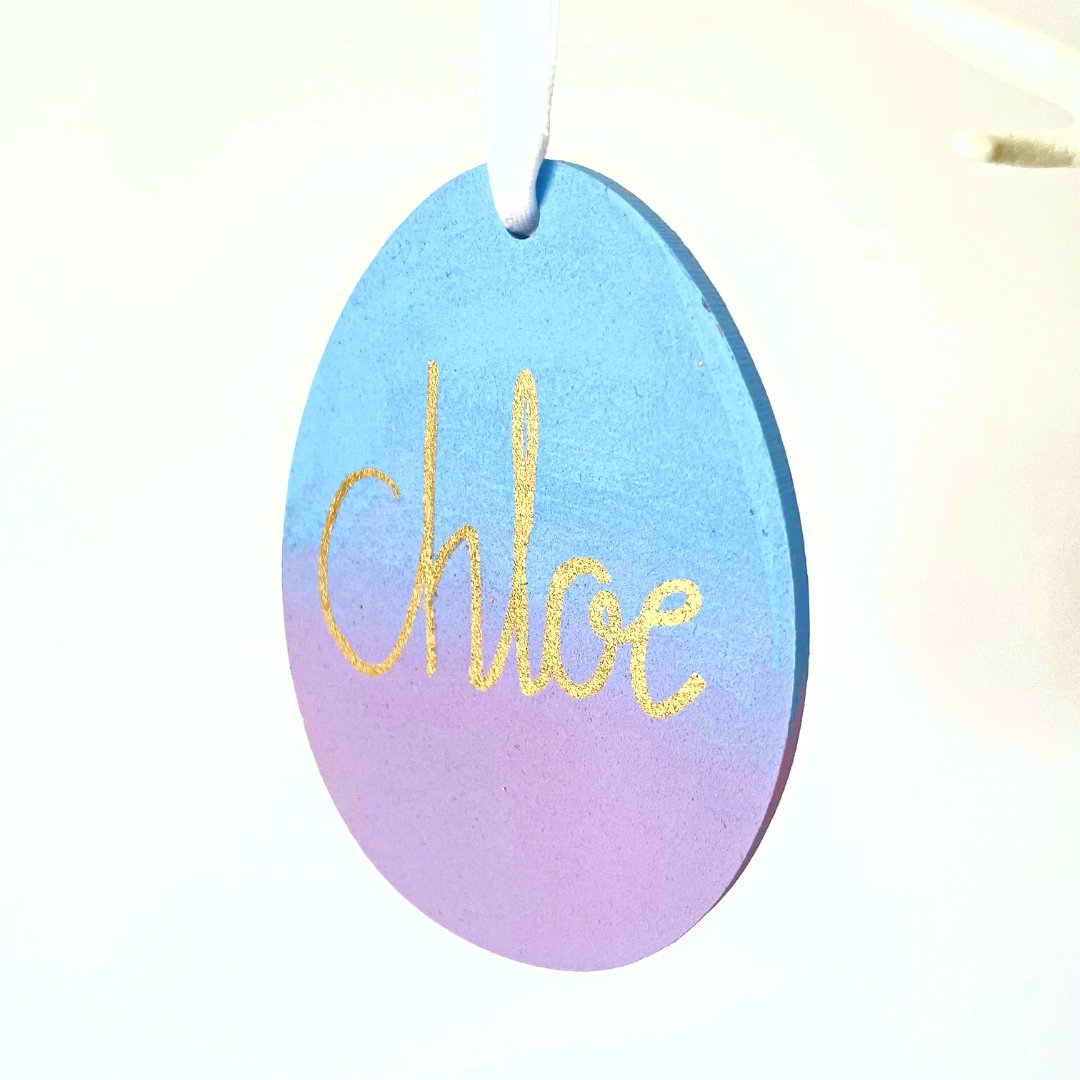 Personalised Easter Egg Tree Decoration - KLC Creation