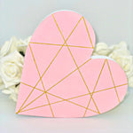 Load image into Gallery viewer, Pink &amp; Gold Geometric Heart - KLC Creation
