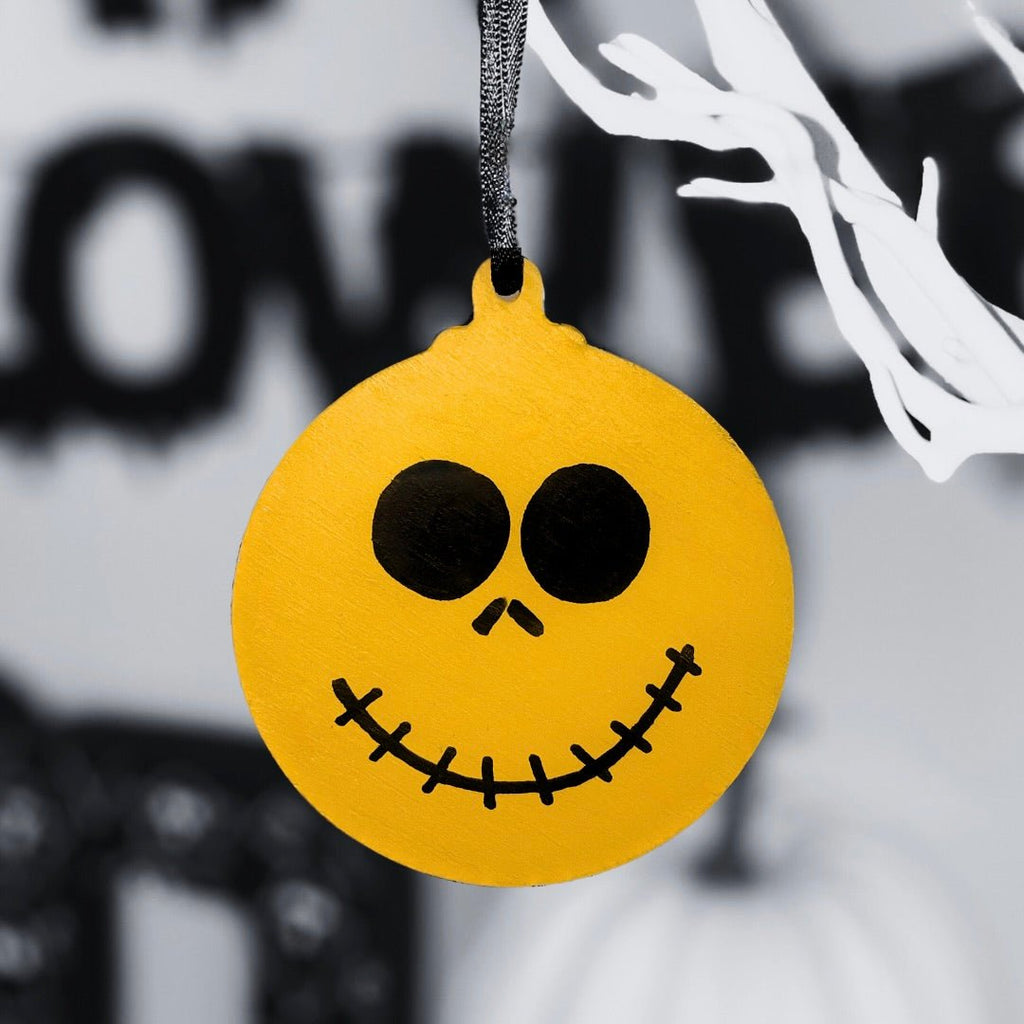 Pumpkin Face Tree Ornament - KLC Creation