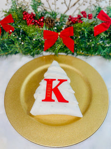 Red Name Letter Christmas Decoration - KLC Creation